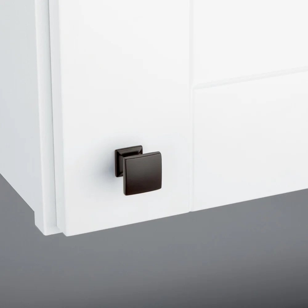 3 Pack Durable 1 Inch Deep Bronze Cabinet Knob Rustic Pulls Furniture and Cabinetry Easy Update Home Decor