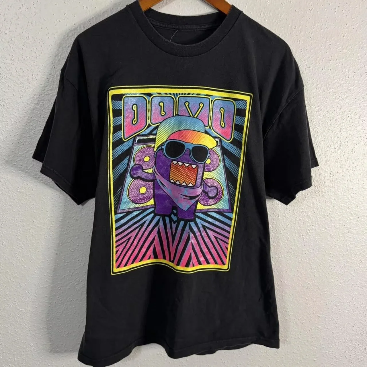 2025 الصيف حجر الراين مضحك نمط اليومية تي شيرت الرجال والنساء بسيط اللون كتلة تنوعا القوطية قصيرة الأكمام فضفاضة تيز