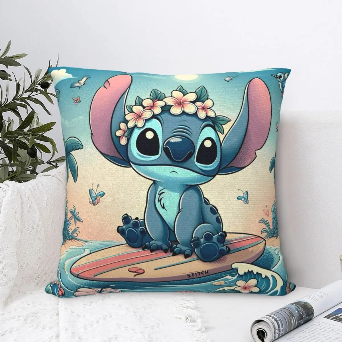 لطيف الكرتون كوالا غرزة كيس وسادة وسادة تغطي خمر المخدة الزخرفية للمنزل 40*40 سنتيمتر #1