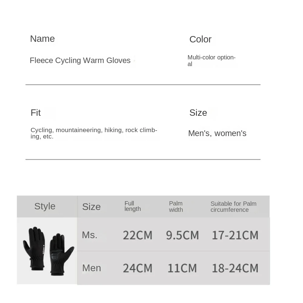 Guantes de pantalla táctil Unisex, manoplas cálidas de dedo completo para pantalla táctil, a prueba de viento y frío, invierno, 2024