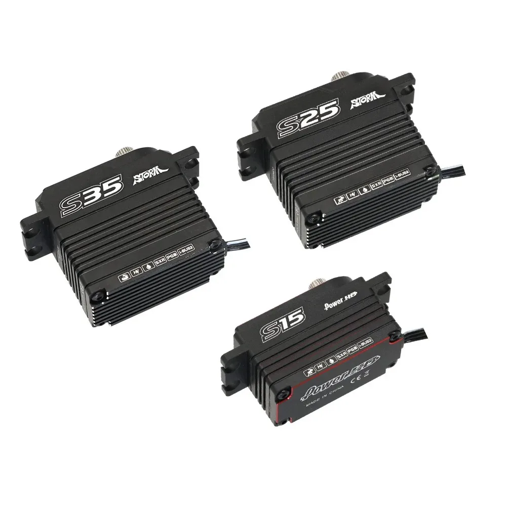 Power HD Storm S15 S25 S35 All-Metal Brushless Digital Servo RC Accessories for RC Car Off-road Vehicle Fixed Wing Drone Parts