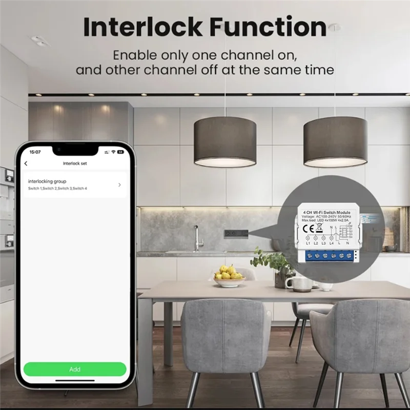 Tuya inteligente wifi interruptor de luz controle de 2 vias mini disjuntor controlado por yandex alexa google casa fácil instalação fácil de usar