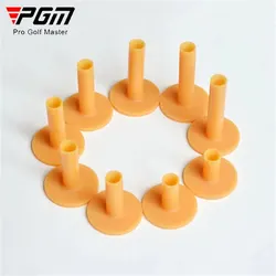 PGM 10pcs Rubber Golf Tee Holders for Indoor Outdoor Golf Driving Range 43mm 54mm 70mm 83mm Golf Ball Practice Accessorice QT001