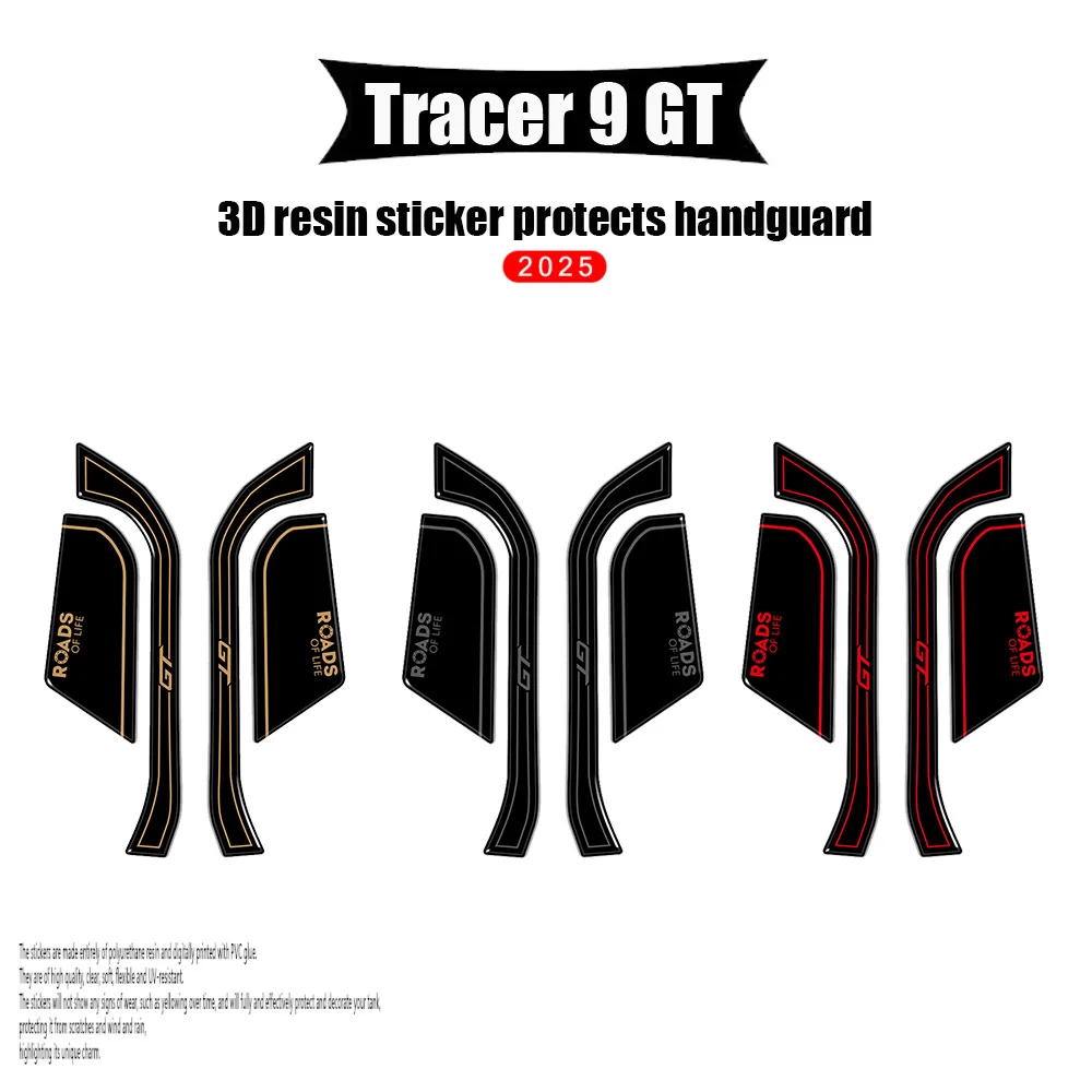 

Motorcycle 3D Stickers Protected by Handguards For Tracer 9 GT Tracer 9GT Tracer9GT Tracer9 GT 2025