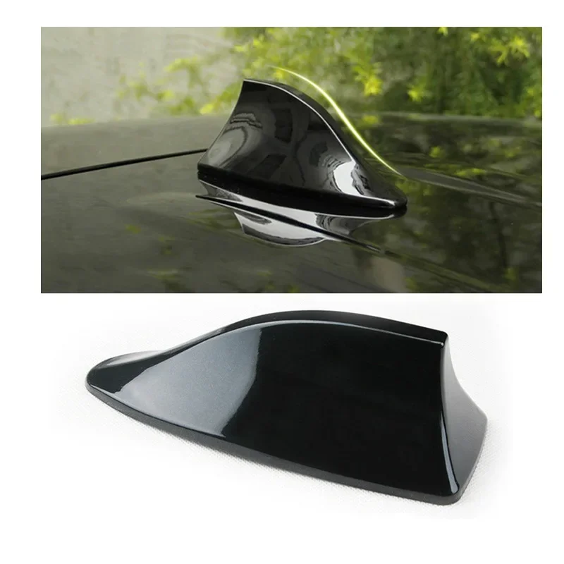Car Radio Shark Fin Car Shark Antenna Radio FM Signal Design for All Automobiles Aerials Auto Exterior Styling Replacement Parts view 2