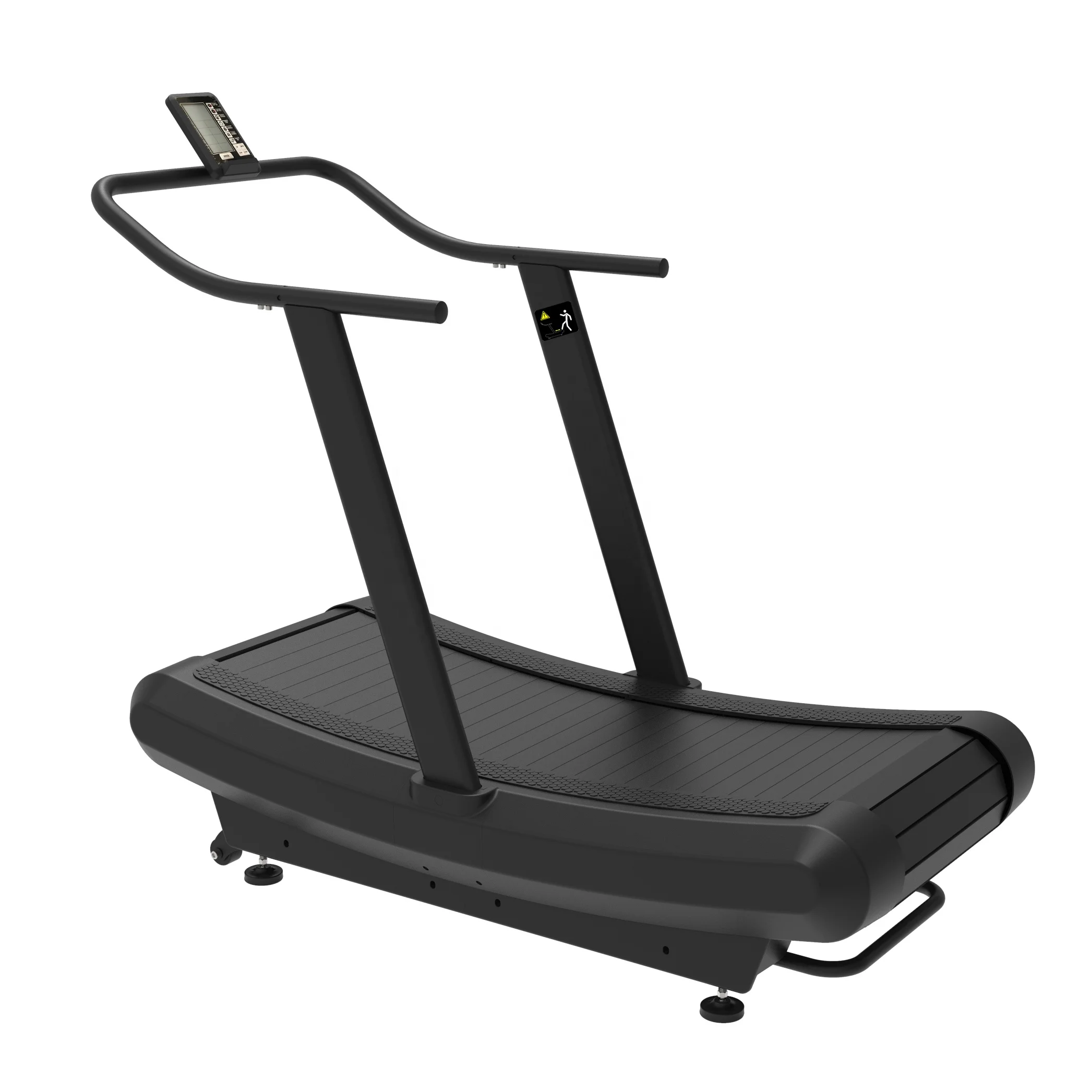 

Fitness Non-motorized Treadmill Curved Running Machine Manual Mechanical Treadmill