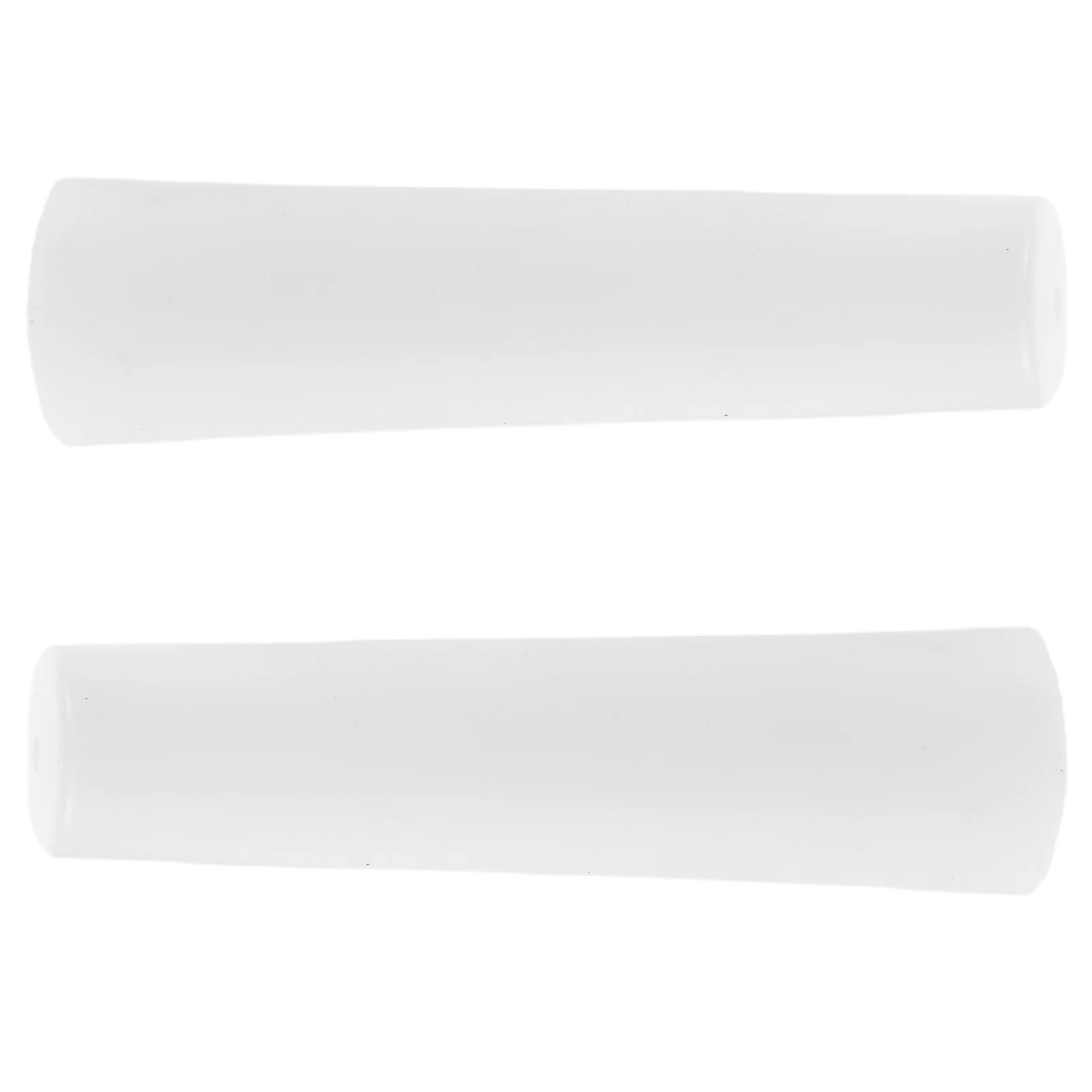 

2pcs Umbrella Tip Caps White Replacement Parts For Patio Outdoor Umbrella Top Cover Walking Stick Hiking Trekking Pole Repair