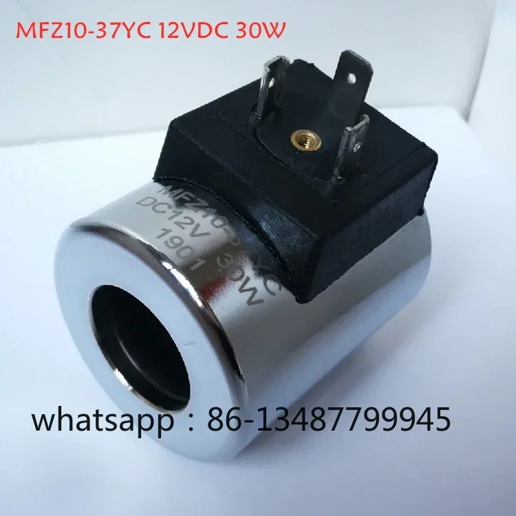 Bobina de válvula solenoide MFZ10-37YC 12VDC 30W 37YA Beier 24 220VAC MFB12 28