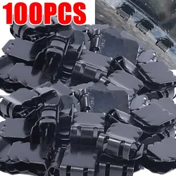 Car Fender U-shaped Fixing Clips Auto Engine Guard Buckle Clamp Motorcycle Truck Mudguard Metal Fixed Buckle Fastener Iron Parts