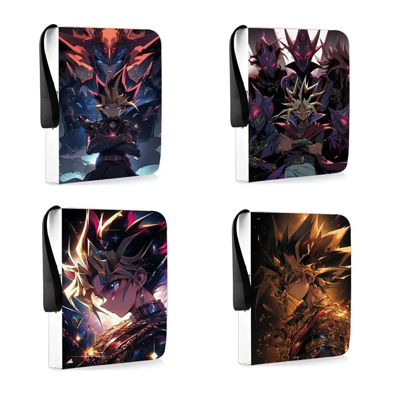 400pcs/900pcs Card Album Book Anime Yu Gi Oh Collection Card Zipper Game Cards Binder Holder with 50 Inner Pages kids toys Gifts