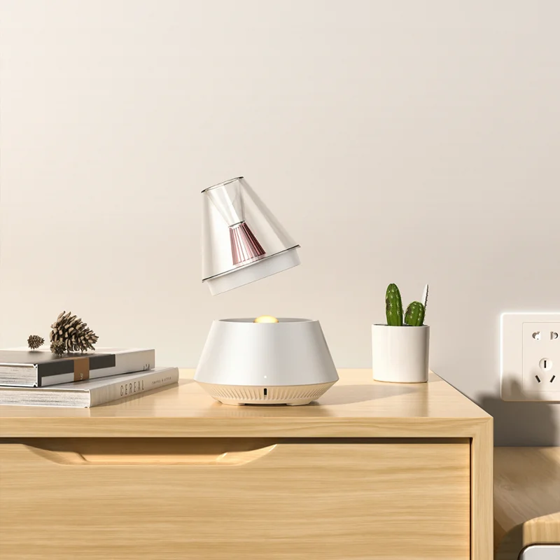 Tragbarer Diffusor, USB-Luftbefeuchter, ätherisches Öl, Nachtlicht, kalter Nebelmacher, Sprühgerät für Geschenk, Schlafzimmerkontrolle