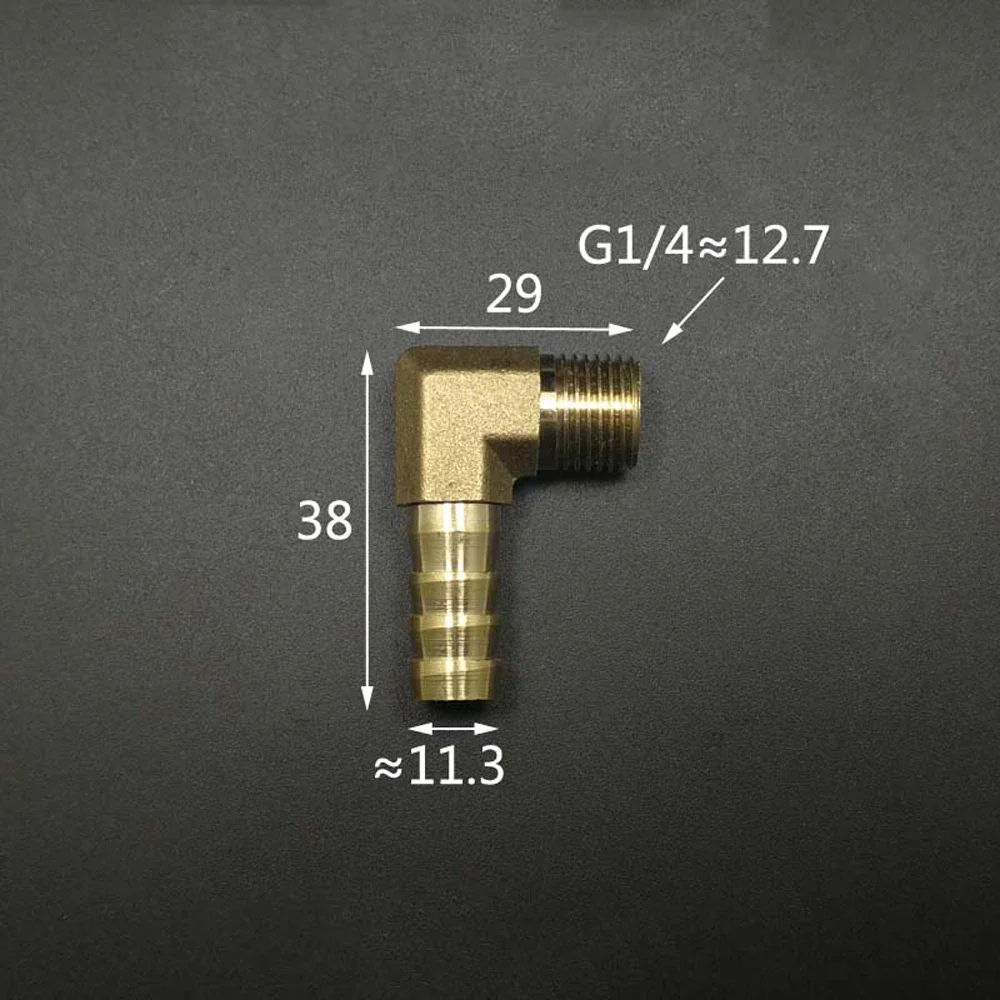 Wildoda-Raccord de Tuyau Coudé Mâle en Laiton, Adaptateur de 8mm, Joint Rapide