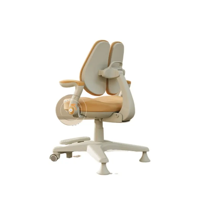 

Primary school students study chair automatic back