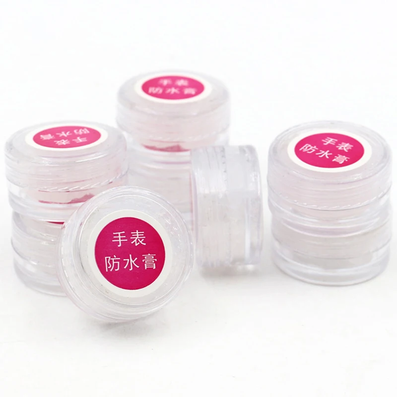 For Watch Repair Tool Grease Automatic Adhesion Waterproof Oil Silicone Grease Cream Box O-Ring Seal Lubricant Professional Tool
