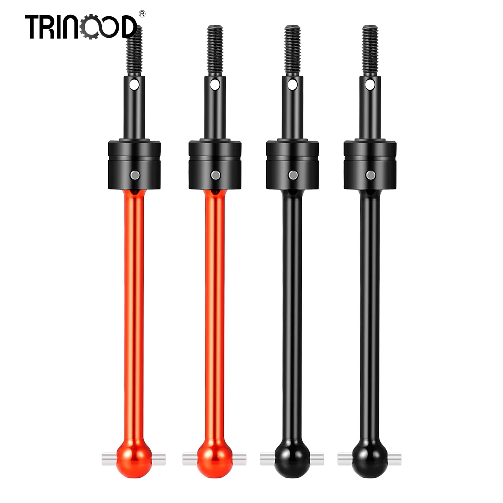 

TRINOOD 2pcs Steel Front Rear Universal CVD Drive Shaft for 1/10 TT02B RC Car Upgrade Parts