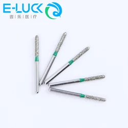 5Pcs EX/SR Series Dental Diamond Burs FG 1.6mm Dentist Polishing And Grinding Teeth Tools  For High Speed Handpieces