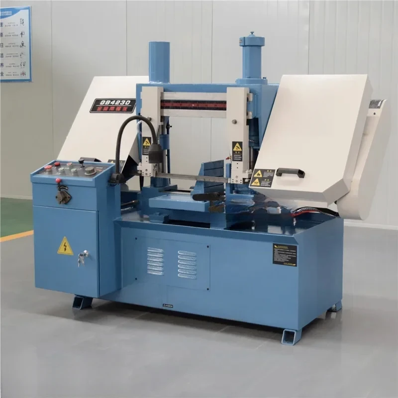 China Factory-Sourced Horizontal Metal Cutter New Condition Manual Tension Multifunctional Band Saw hine
