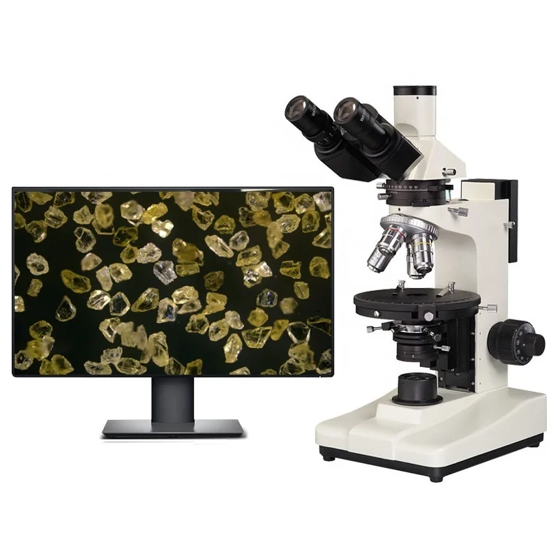 

Boshida PL1506 40X-1000X Petrographic Microscope Polarizing Microscope With Reflected Illumination And Transmission Illumination