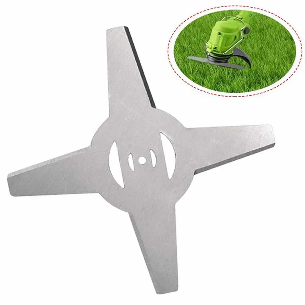 150mm Universal Metal Grass String Trimmer Brushcutter Head Blades 3/4T For Electric Lawn Mower Lawnmower Parts Gardening Tools