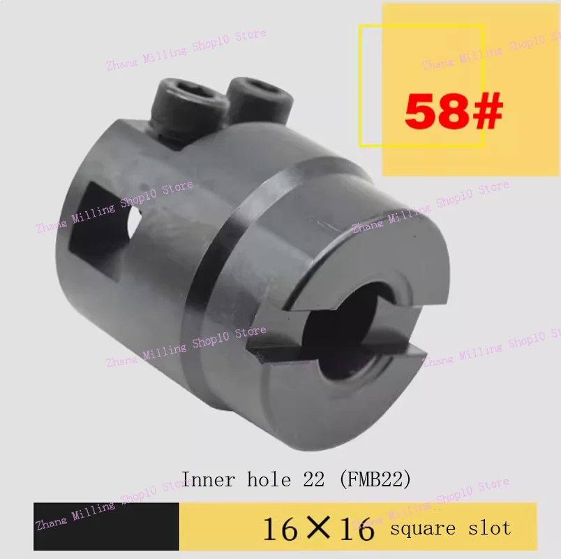 Adjustable End Face Milling Cutter 58# Mohs/BT/NT40 Flat Cutter Fly Noodles Glossy FMB22-58# Cutterhead 1PC