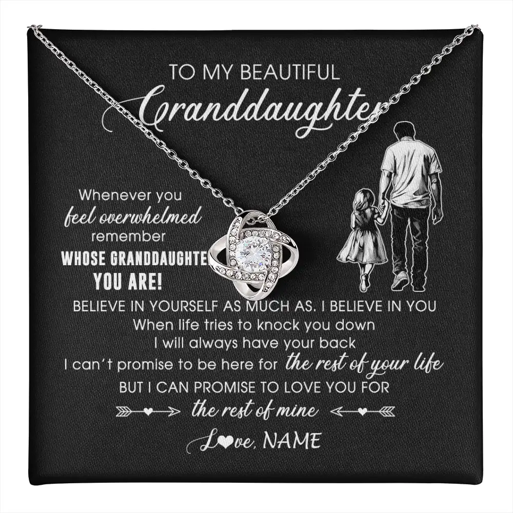 قلادة شخصية لحفيدتي ، مجوهرات من بابا الجد ، مصنوعة من الورق ، والتي هي جيدة جدا لعيد ميلاد