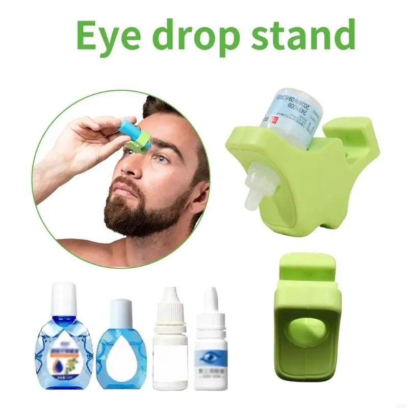 Ergonomic Silicone Eye Drop Assistant for Steady Application Elderly User 55KF