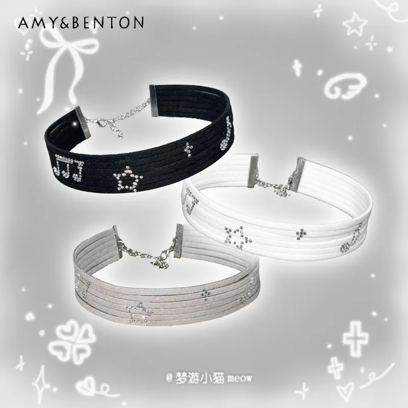 

Субкультура мультфильм колье из бисера ювелирные изделия ожерелье многослойное бархатное колье японский стиль колье Лолита готические аксессуары