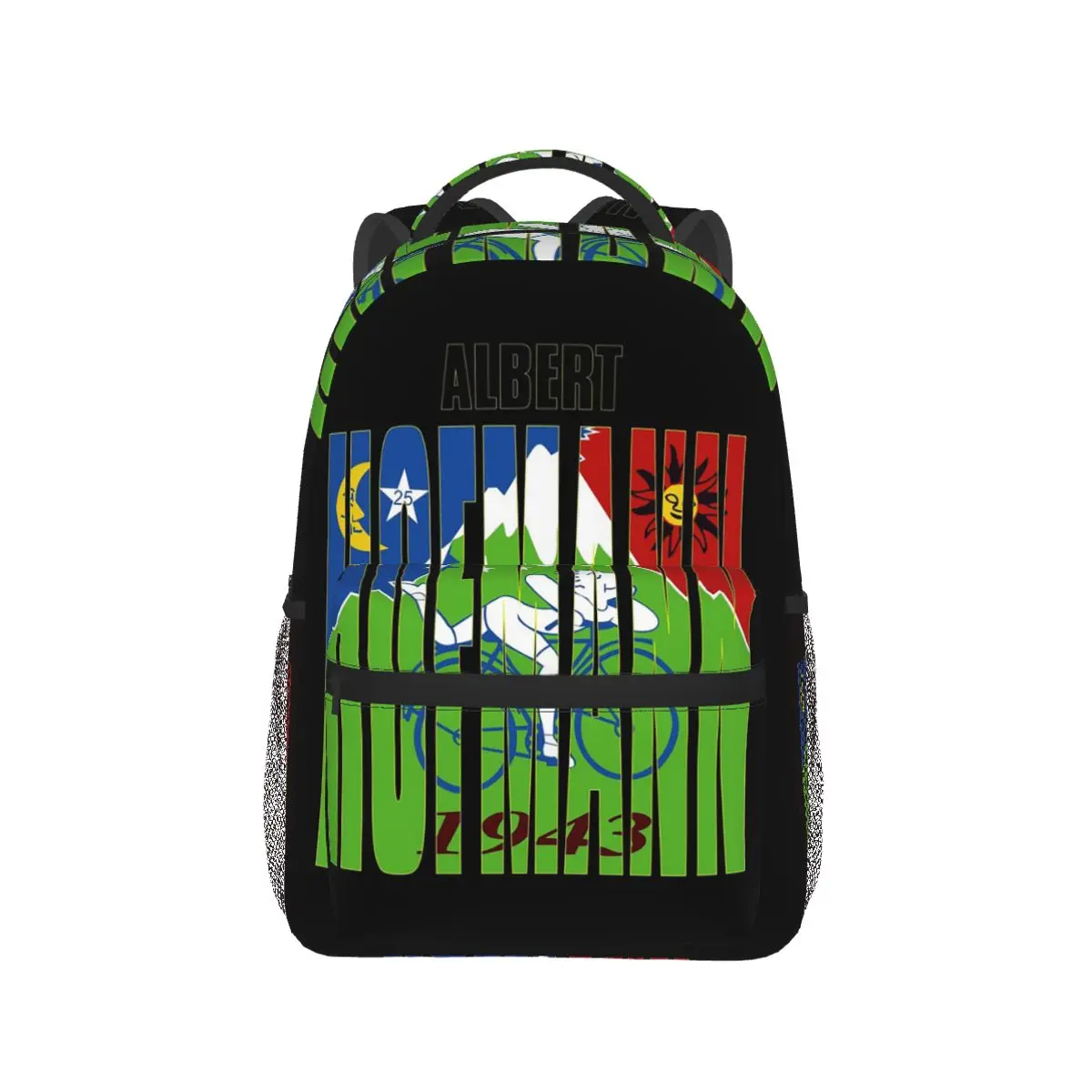 

Discovery Of LSD Albert Hofmann Backpack Hot Sale Daypack Large Capacity Boy Girl BookBag School Bag Shoulder Bags for Men Women