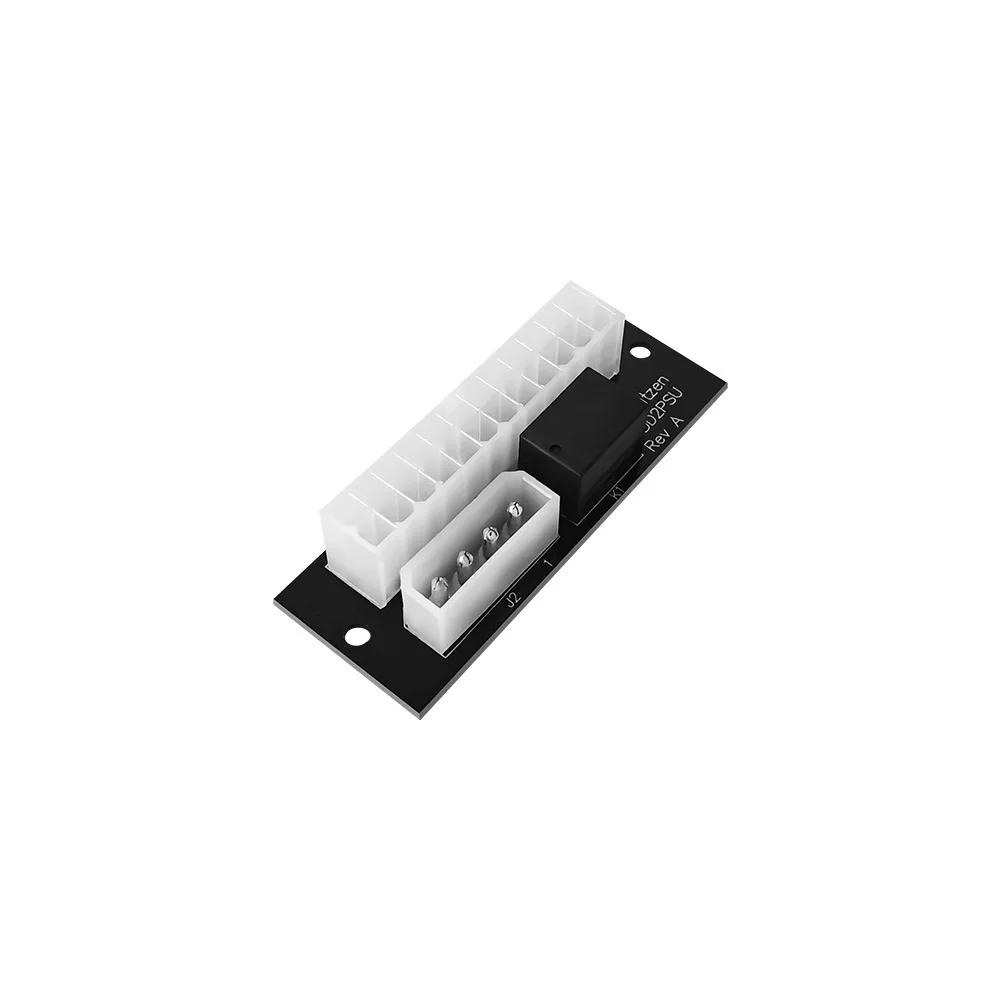 10Pcs For Synchronous Start Cable Receiver Module Disassembly 24PIN Dual Start Card ADD2PSU Dual Power Start Board Black
