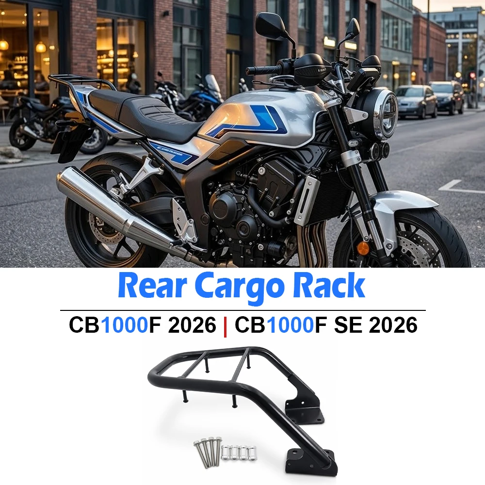 For CB1000F Tail Box Cargo Mount Panel Rack For Honda CB1000 F SE CB 1000 F 2026 Motorcycles Rear Luggage Bag Rack Accessories