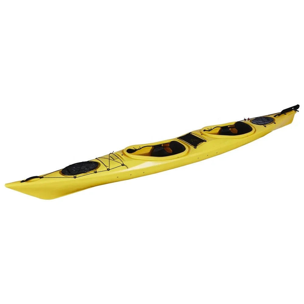 

17FT 2 Persons Roto Molded Plastic Kayak Tandem Kayak Ocean Ship To The Port