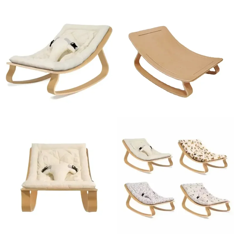 for Wooden Nap Cradle Trampoline  Swing Chair