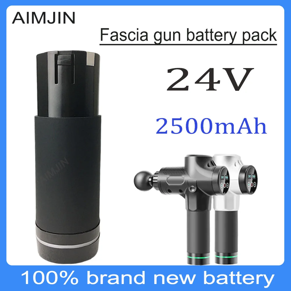 

Original 24V 2500mAh rechargeable lithium-ion battery suitable for massage gun upgraded battery fascia gun accessories