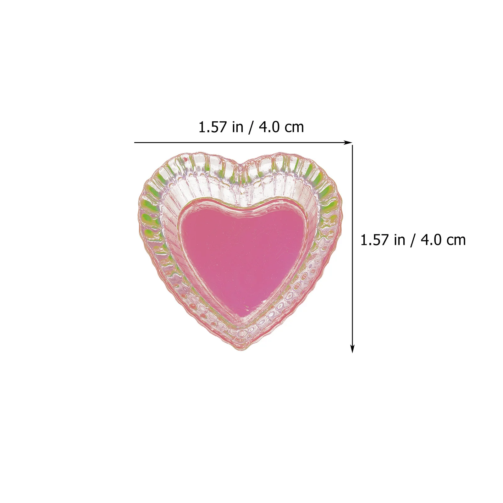 2 pçs copo de cristal da arte do prego com tampa vidro premium para misturar líquido e pó leve conjunto de ferramentas manicure para uso doméstico diy