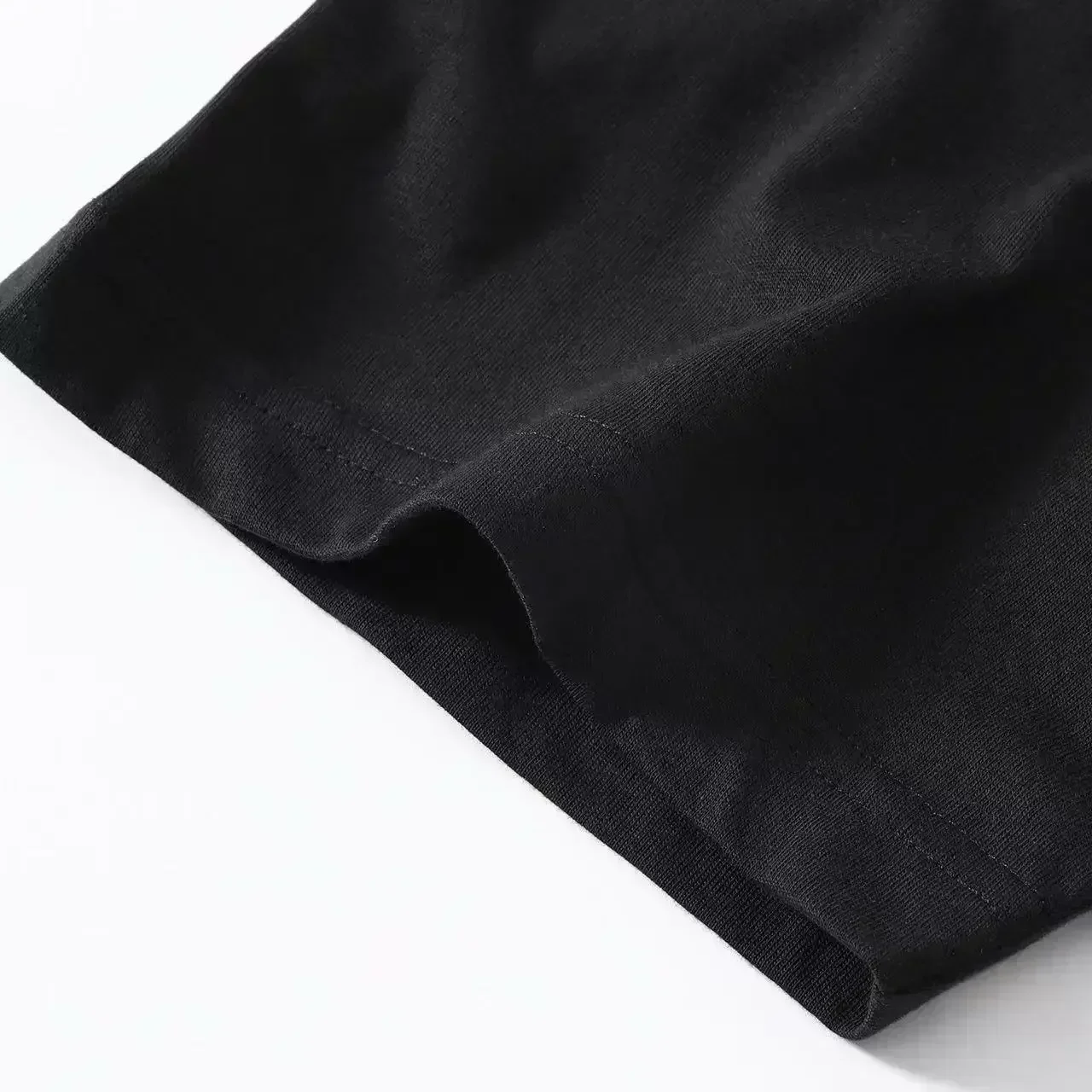 تي شيرت ذو علامة تجارية عصرية لرائد الفضاء للرجال، قميص صيفي من القطن الخالص متعدد الاستخدامات، هيب هوب فضفاض بأكمام قصيرة