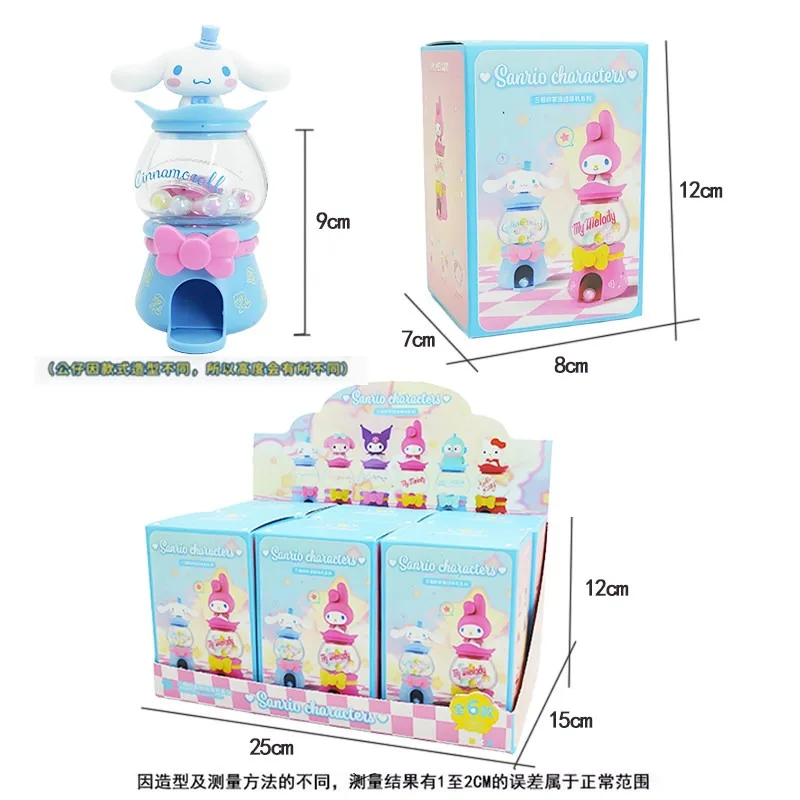 Sanrio Characters Capsule Toy Machine Blind Box Cute My Melody Cinnamoroll Mini Capsule Toy Machine Desk Decor Collection Gift view 4