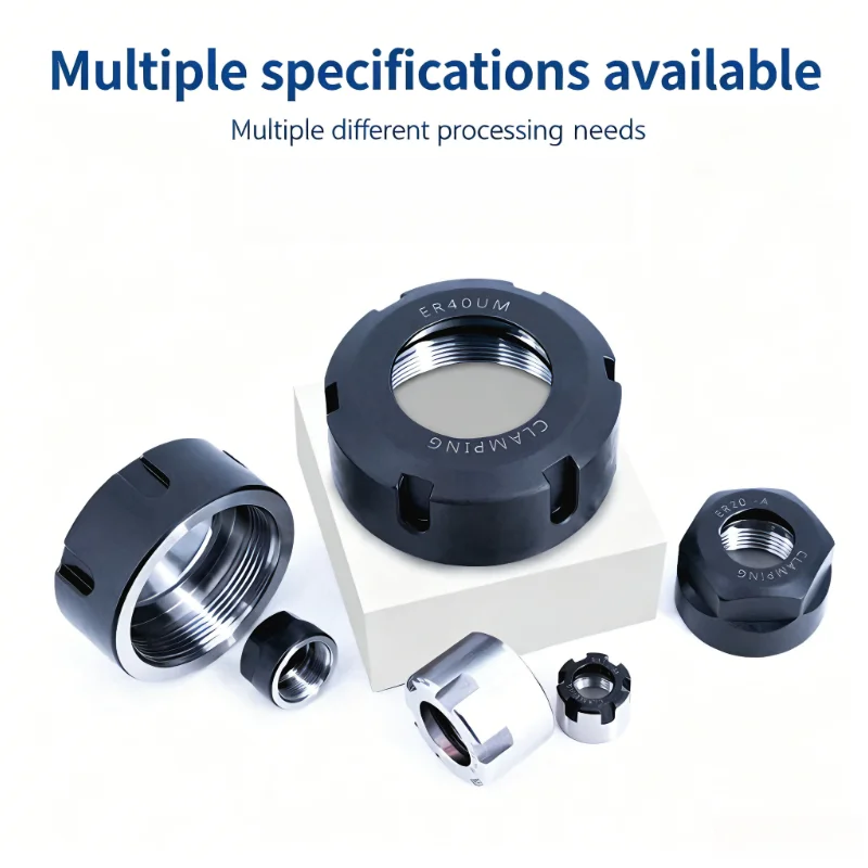 ER/SK/ERG Precision CNC Collet Nut ER11 ER16 ER20 ER25/32/40/50 A M UM Nut SK10 SK16 ERG High-speed Nut for CNC Milling Chuck
