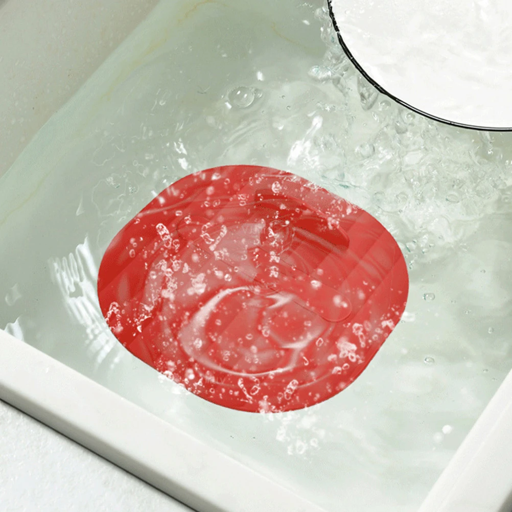 

Silicone Drain Coverodor Blocking Floor Drain Plug Leak Proof Universal Fit Sink Toilet Bathtub Kitchen Sewer Durable Seal
