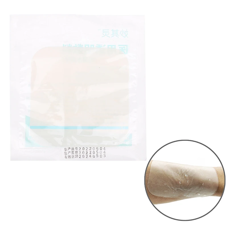 Patchs Adhésifs Hydrocolloïdaux Ultra Minces, Coussretours Transparent Respirant et Imperméable