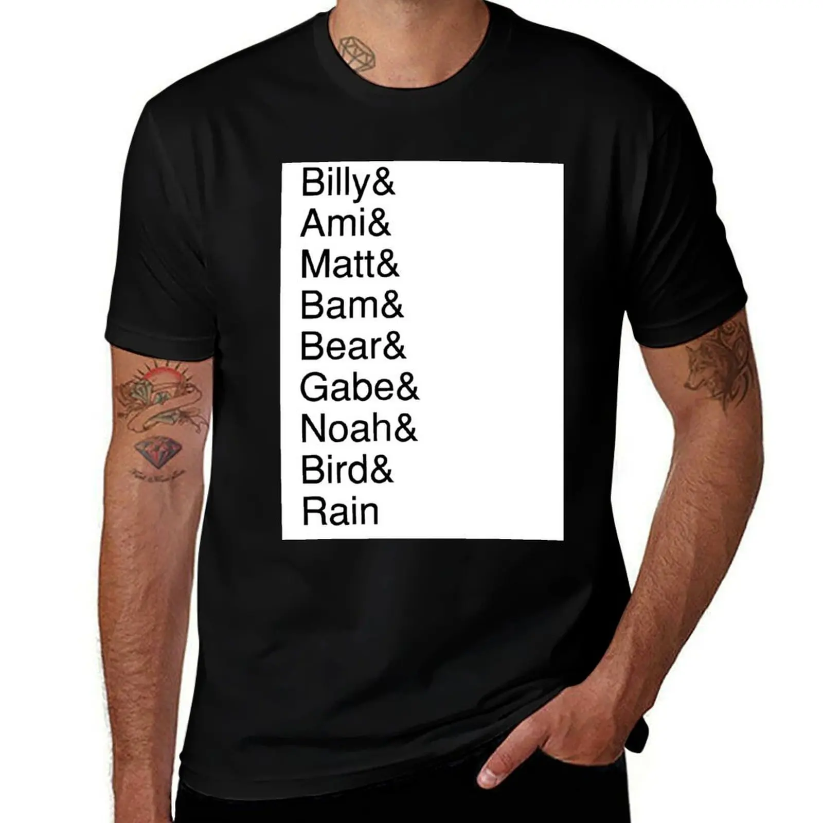 

Alaskan Bush People T-Shirt t shirts for man slim fit man t shirt summer t shirt man casual T-shirt