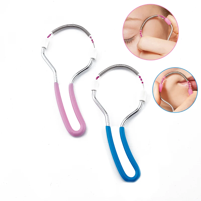 ＆1Pc Safe Handheld Spring Roller Facial Hair Removal Epilator Beauty Epilator