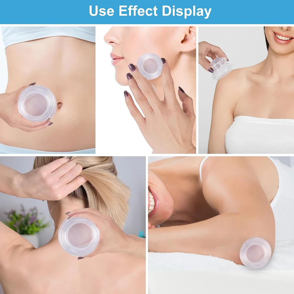 3/4/6 PCS Silicone Cupping Therapy Set Massage Therapy Cups For Beginners, Body Sculpting, Massage Therapy, Pain Relief Massager image 2