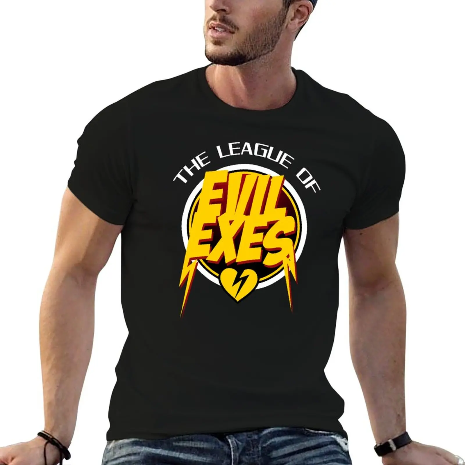 The League of Evil Exes T-Shirt No Iron Casual Short Sleeve Top