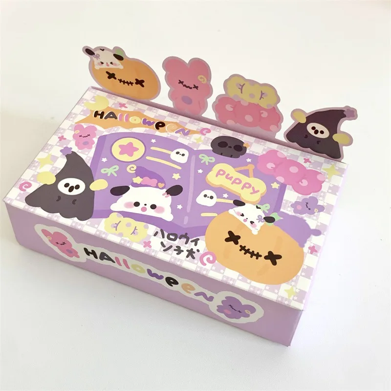 10Pcs Halloween Candy Gift Box DIY Advent Surprise Empty Treat Boxes Favor Candy Biscuit Pumpkin Party Paper Packaging Case