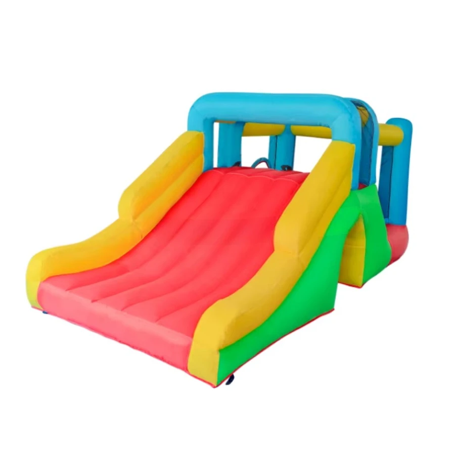 

Knight Castle Slide Funny Inflatable Jumping Castle Games Bounce House Combo With Slide