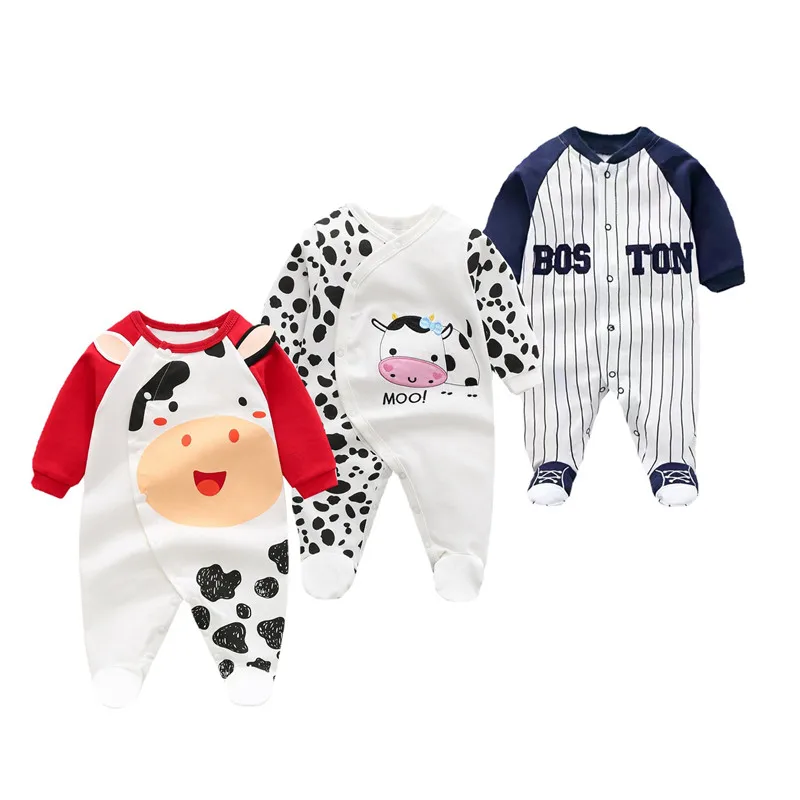 

Newborn Baby Boys Rompers Spring Baby Clothes for Girls Long Sleeve infant Jumpsuit Baby Clothing Kids Outfits