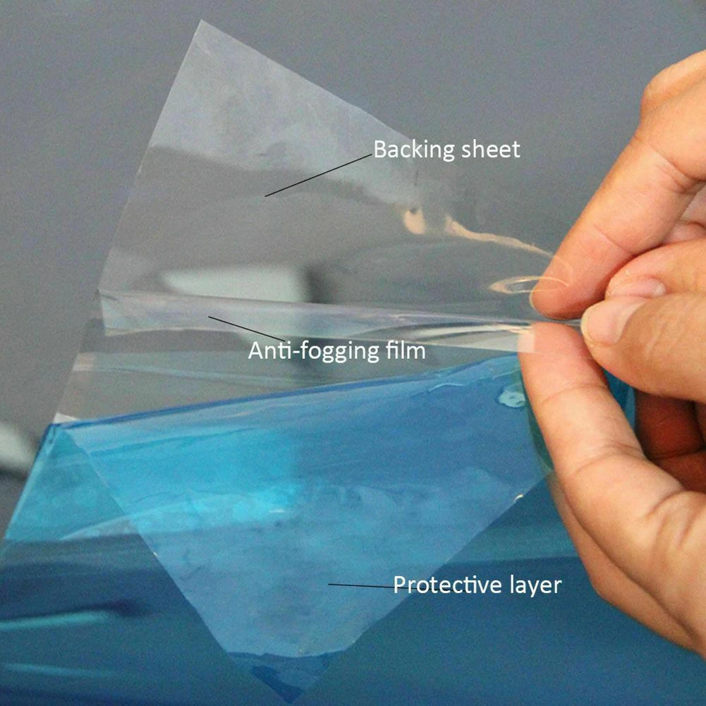 -Fog Film High Transmittance and Fog Rearview Mirror Protective Film for Improved Driving Safety -Fog Film High
