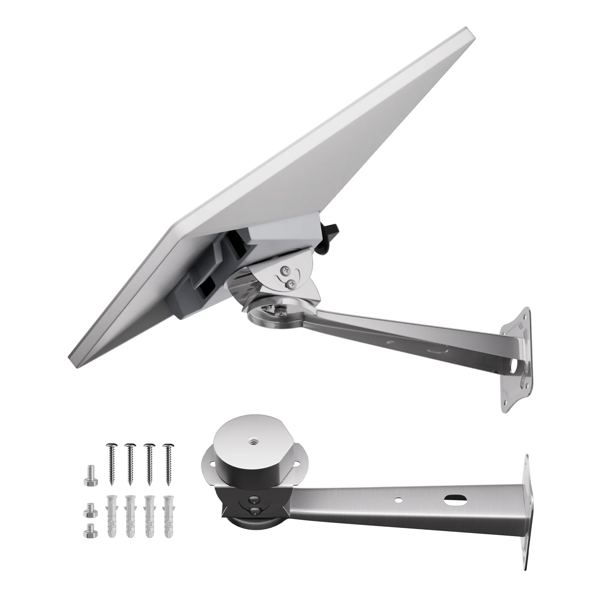 Starlink Mini Wall Mount Compatible with Original Pipe Adapter Adjustable Starlink Mini Wall Mounting Kit Accessories