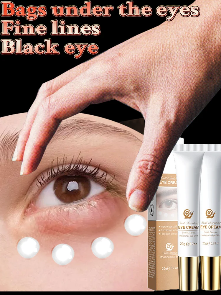 Instant Eye Cream For Anti Aging Dark Circles Bags Puffiness Great Under Eye Skin Face Tightening Eye Lift Treatment Care