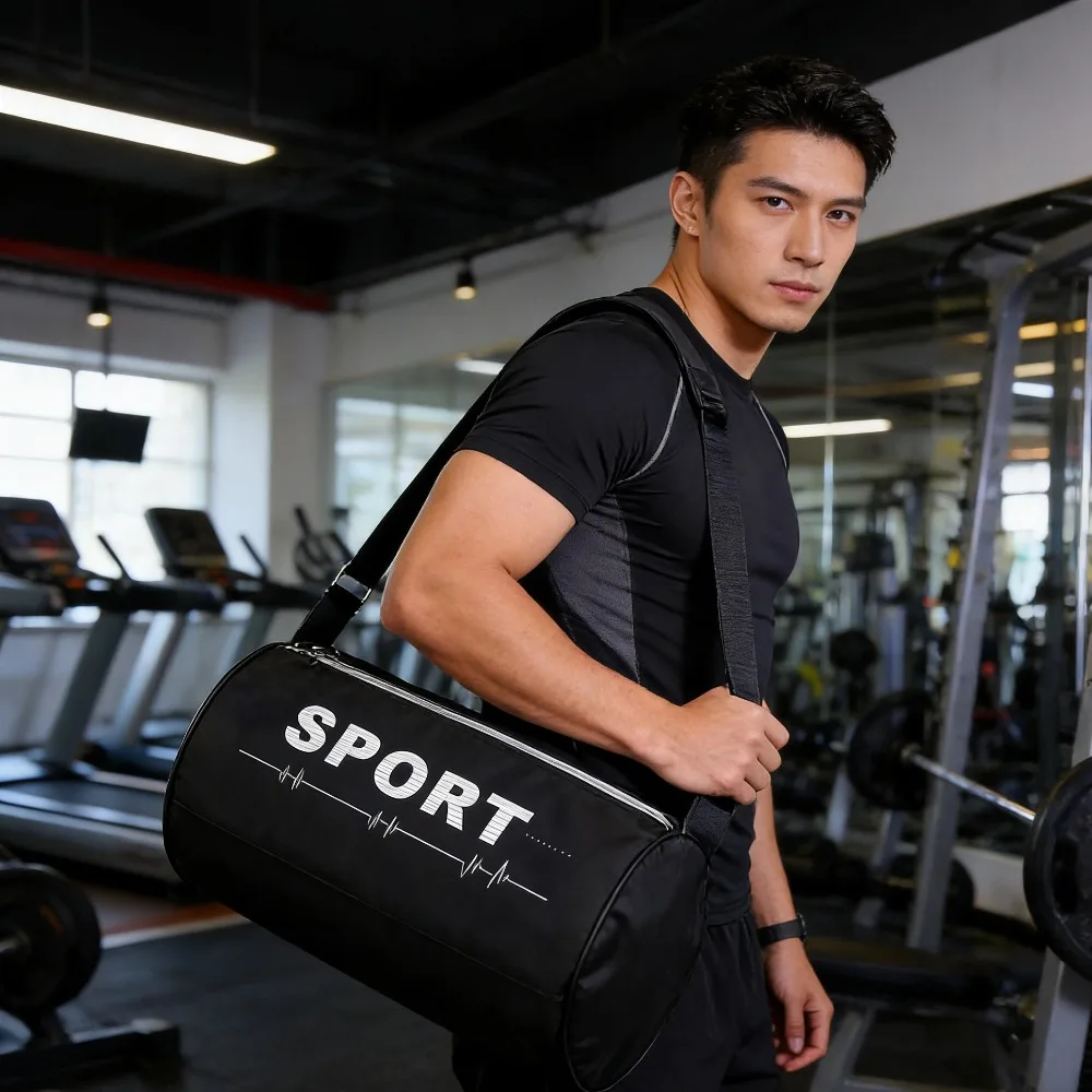 Large Capacity Sports Gym Bag Outdoor Crossbody Bag For Gym,/Yoga Studio Dry And Wet Handbag Portable Training Bag Unisex image 2